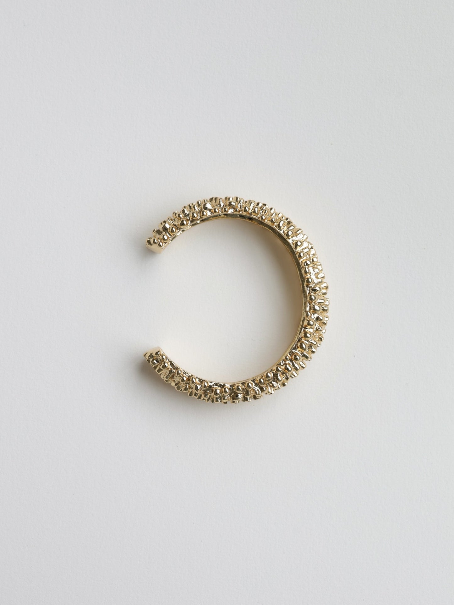 Altın Dokulu Kelepçe Bileklik