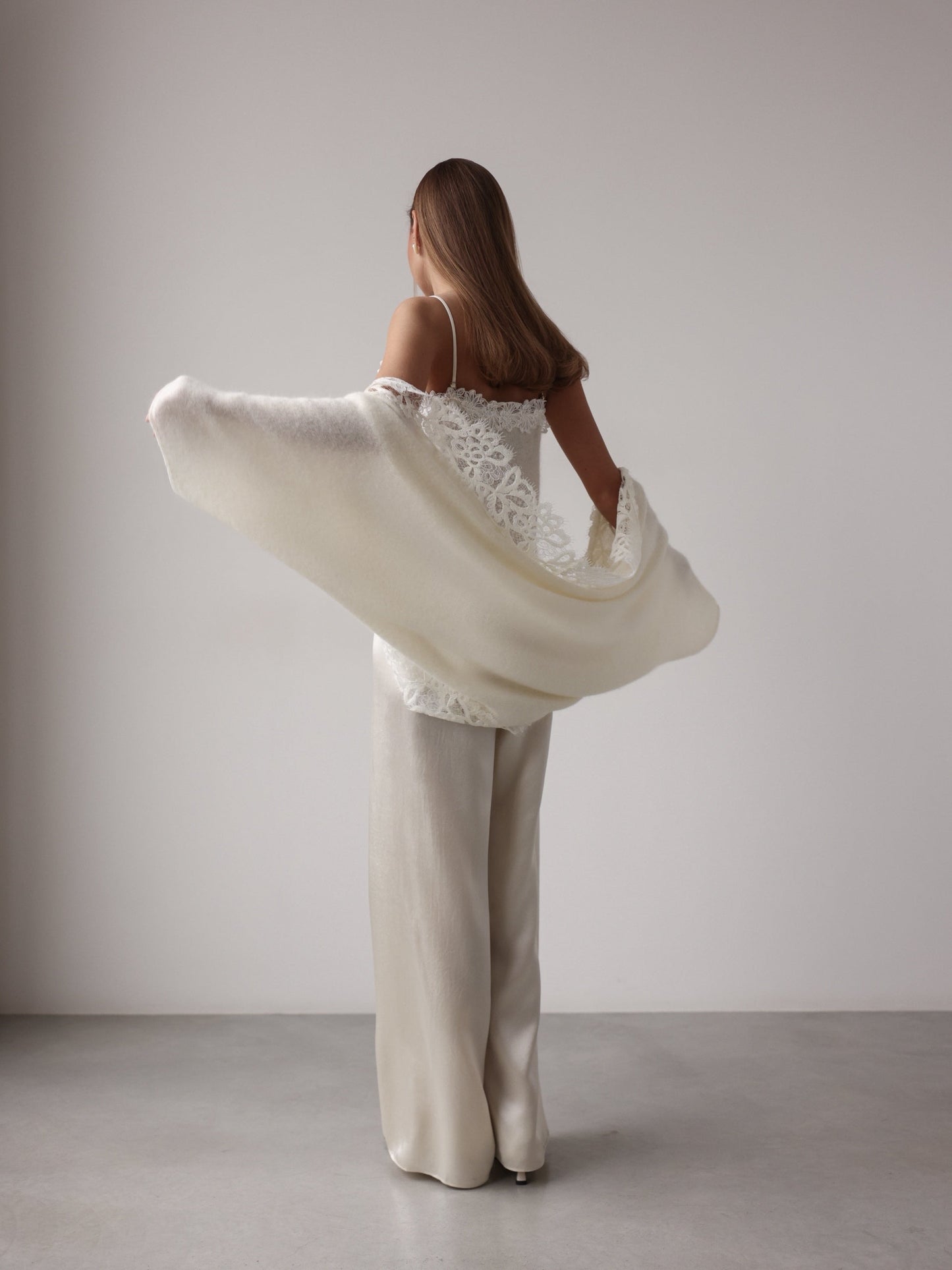 Fildişi Flow Pantolon