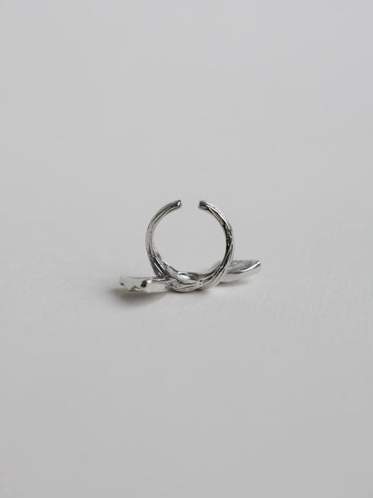 Gümüş Fiyonk Düğüm Yüzük