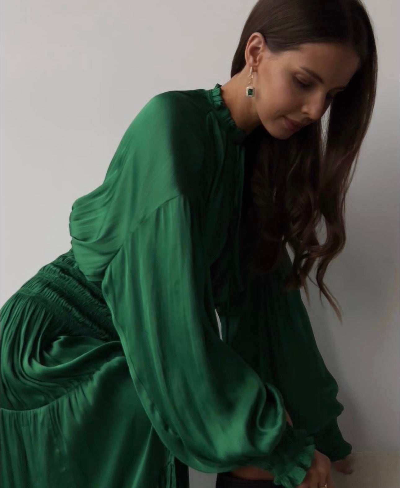 Zümrüt Şelale Elbise