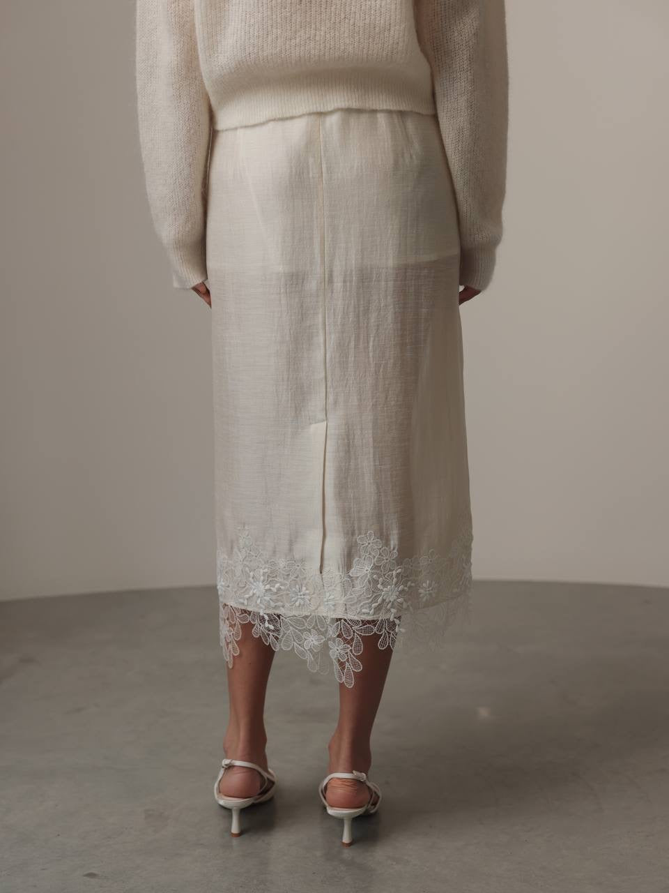 Dantel Rüya Midi Etek