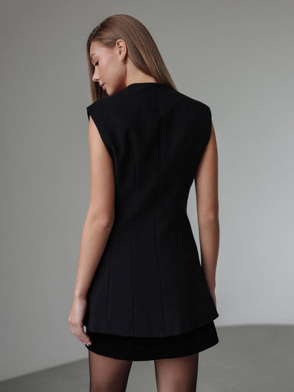 Yüksek Bel Mini Etek