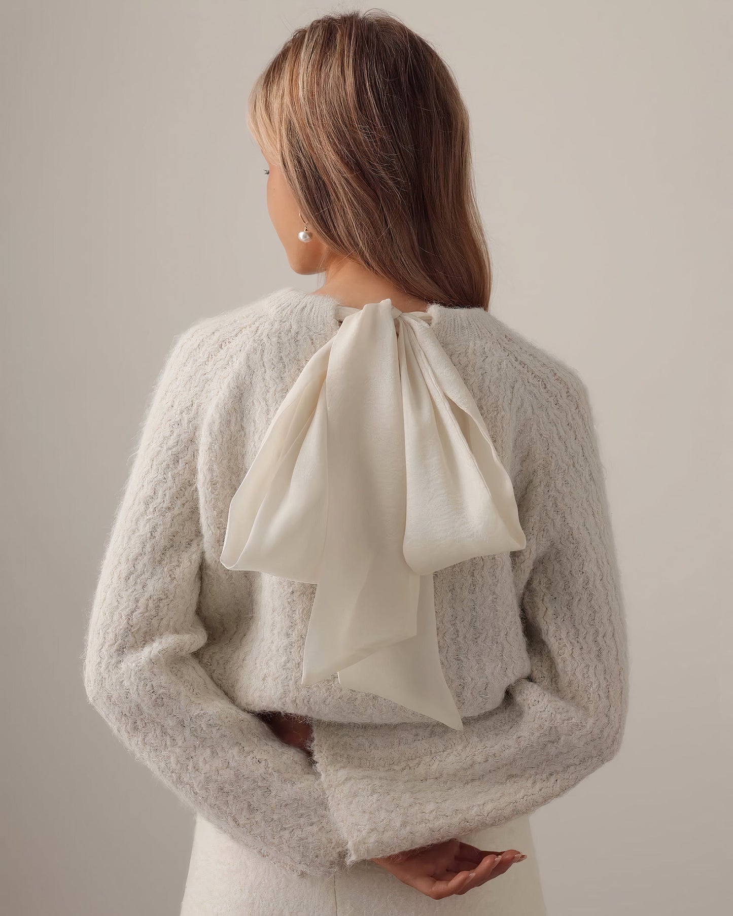 Fiyonk Detaylı Soft Elegance Kazak