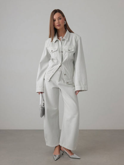 Alabaster Denim Ceket