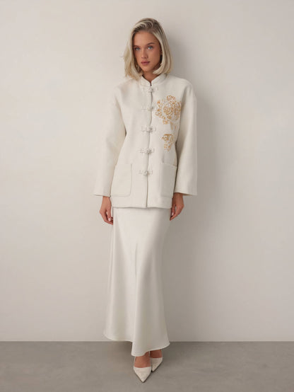 Altın Çiçek Ceket