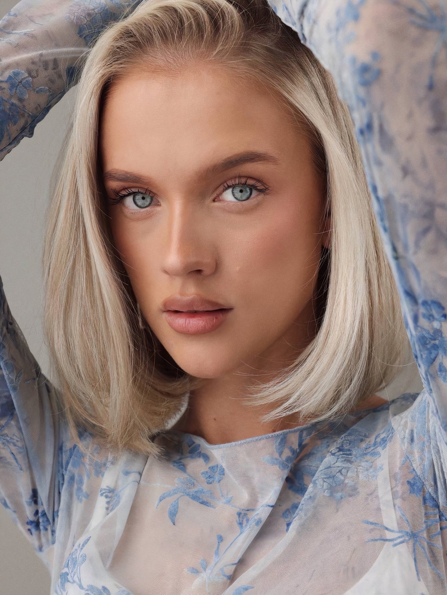 Mavi Sis Tül Elbise