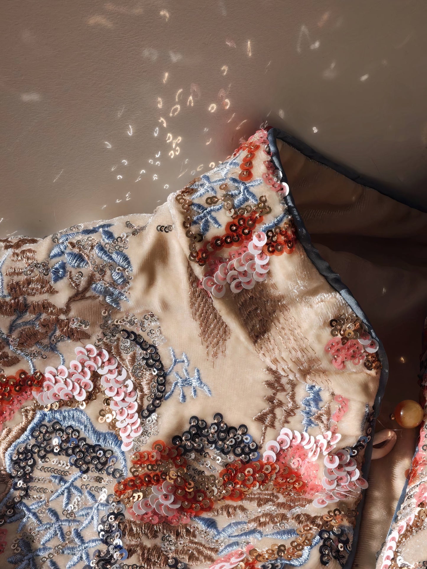 Hikari Nakışlı Kimono Ceket