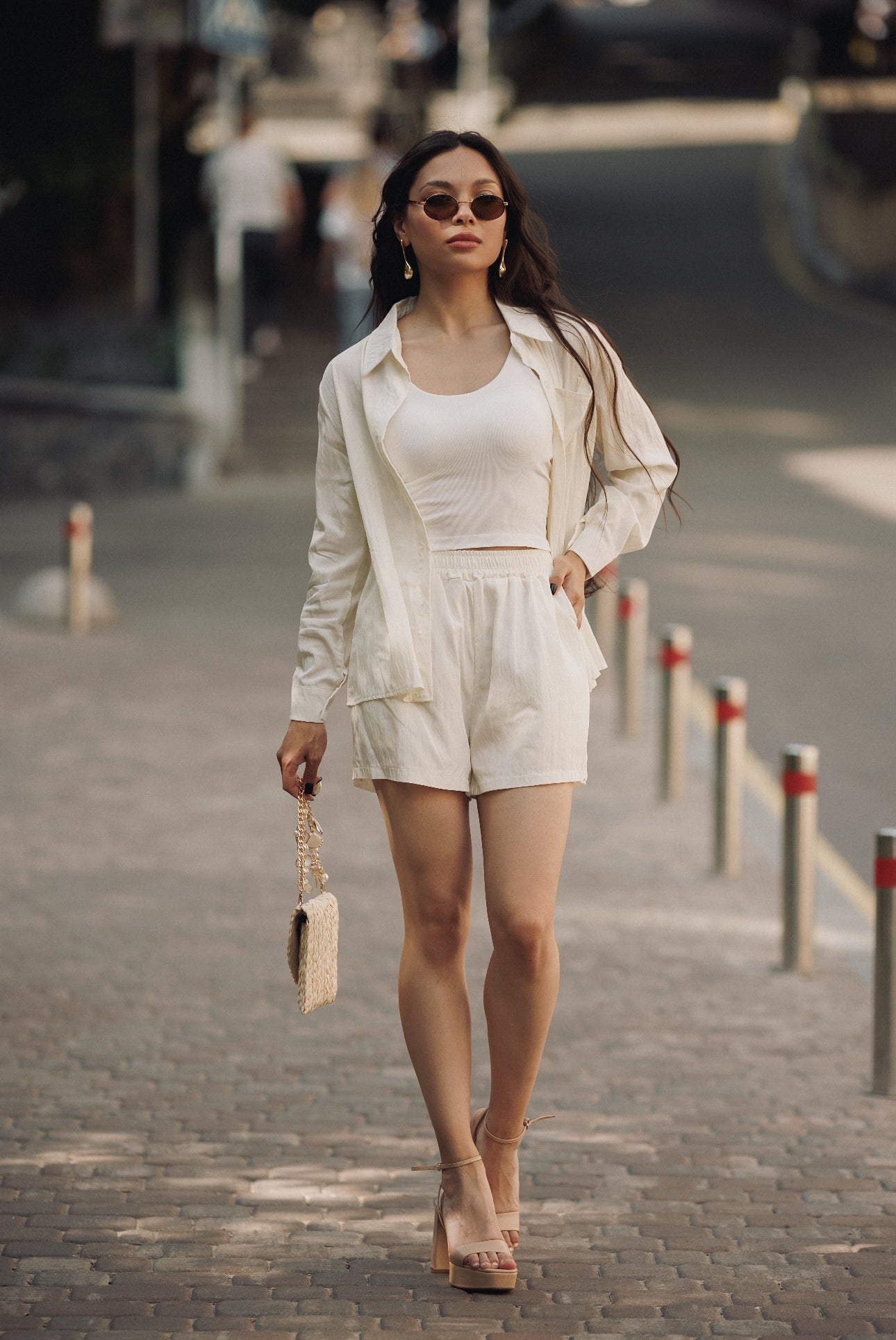 Krem Serenity Keten Takım