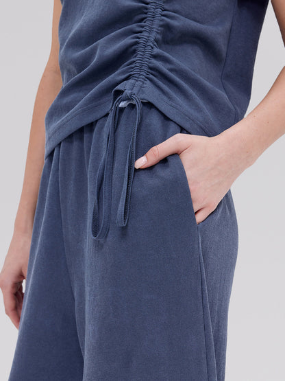 Kaliteli Pamuklu Triko Pantolon