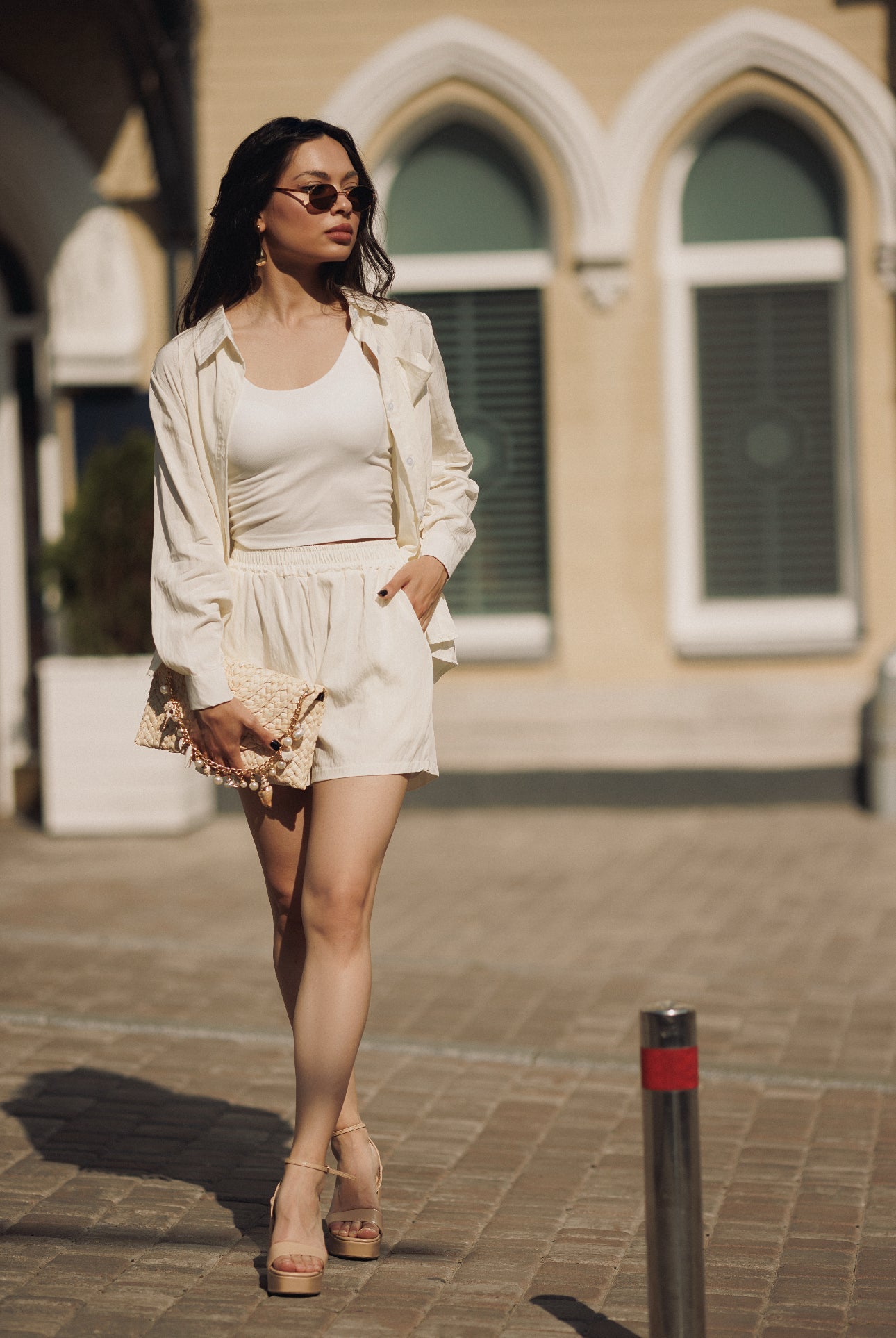 Krem Serenity Keten Takım