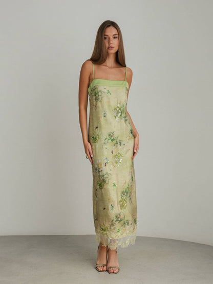 Golden Bamboo Kimono Ceket