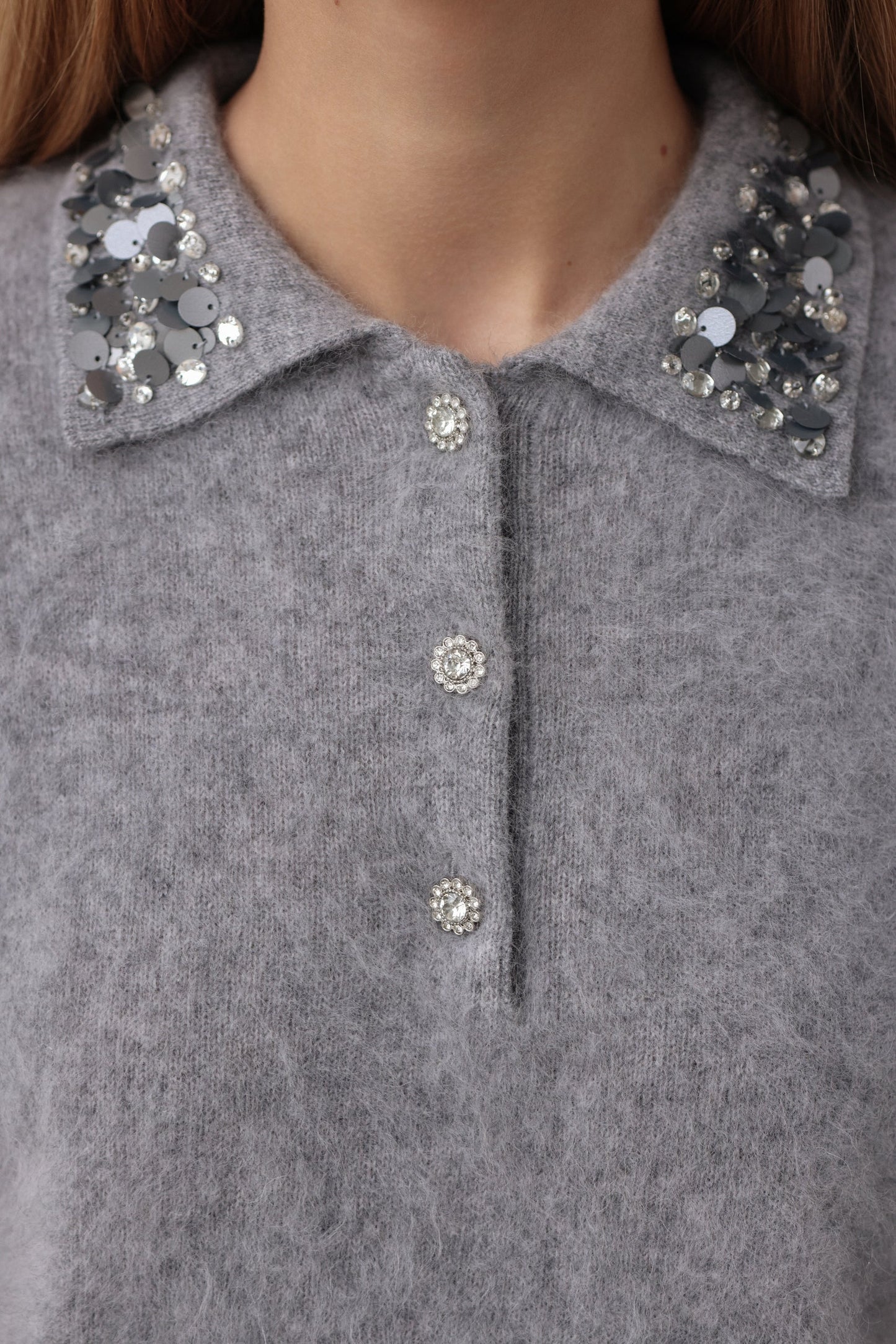 Icelight Boncuklu Triko