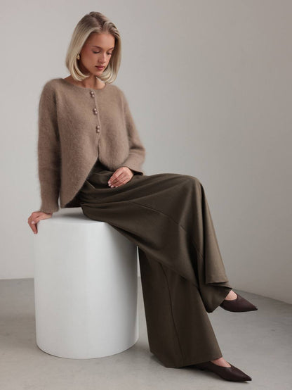 Zeytin Flow Bol Paça Pantolon