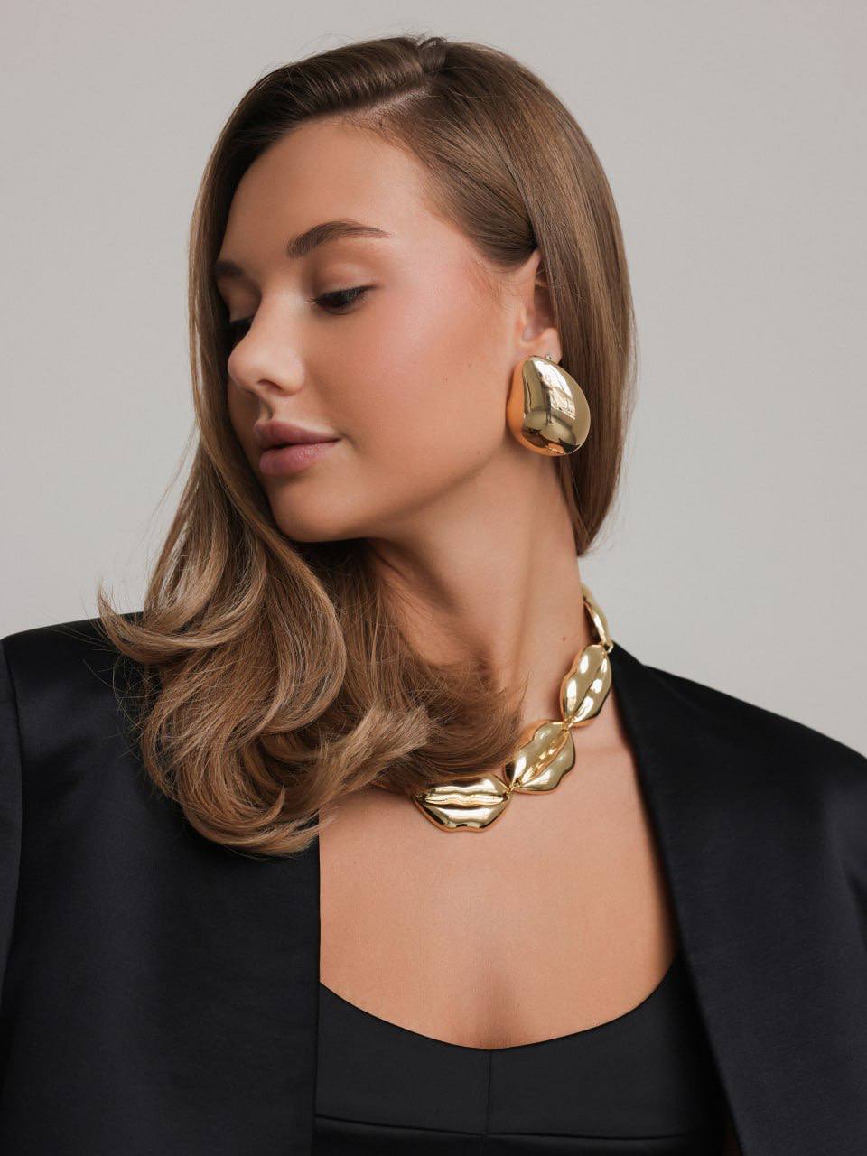 Gece Yarısı Parıltı Blazer Ceket