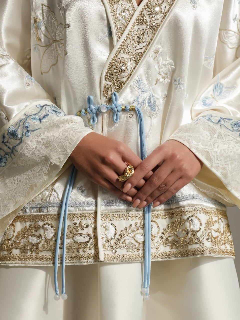 Fildişi A Kesim Midi Etek