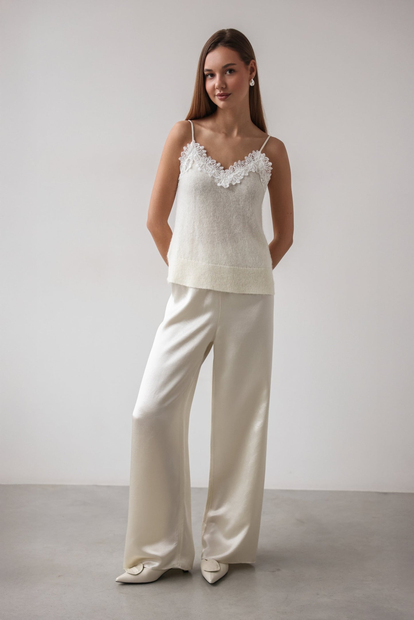 Dantel Whisper Triko Üst