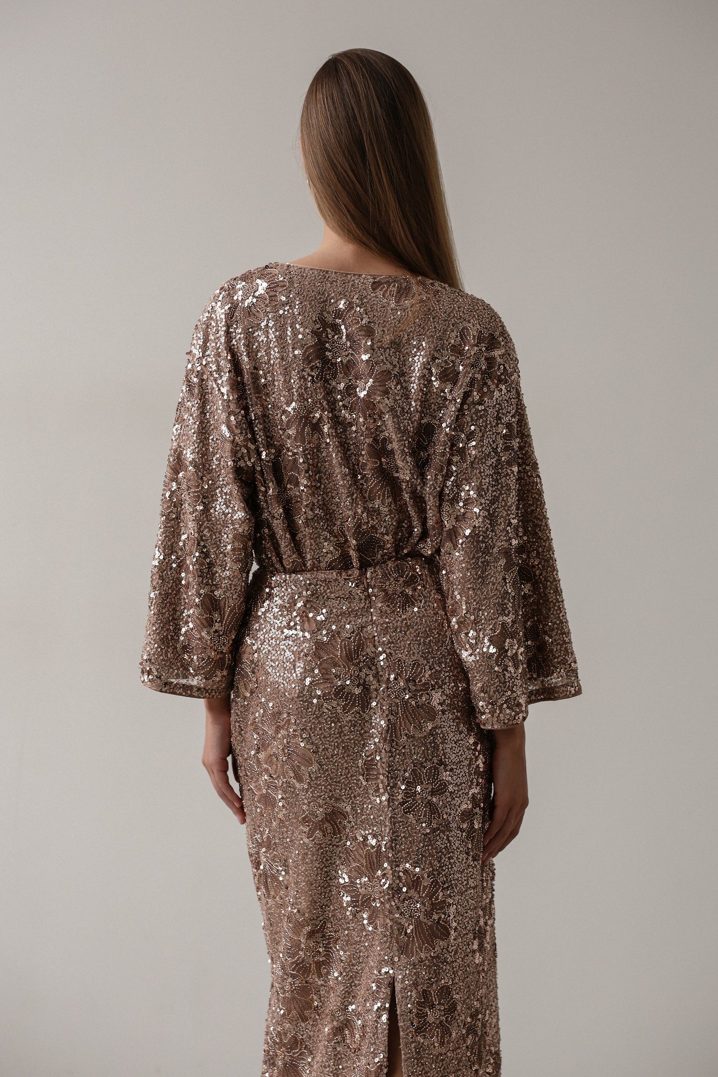 Celestial Payetli Midi Etek