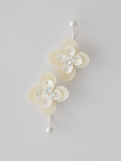 İnci Işıltılı Küpe