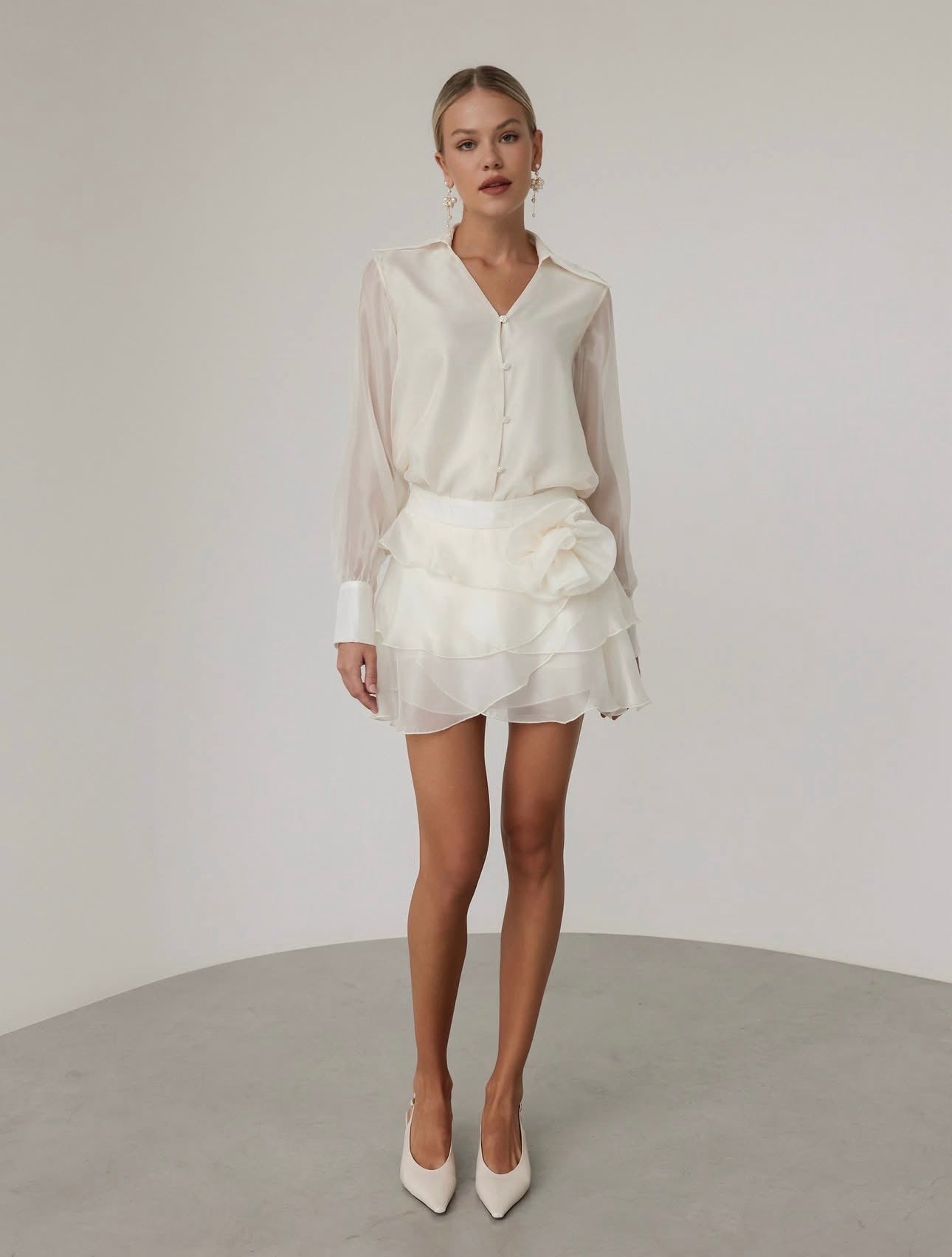 Fildişi Petal Takım