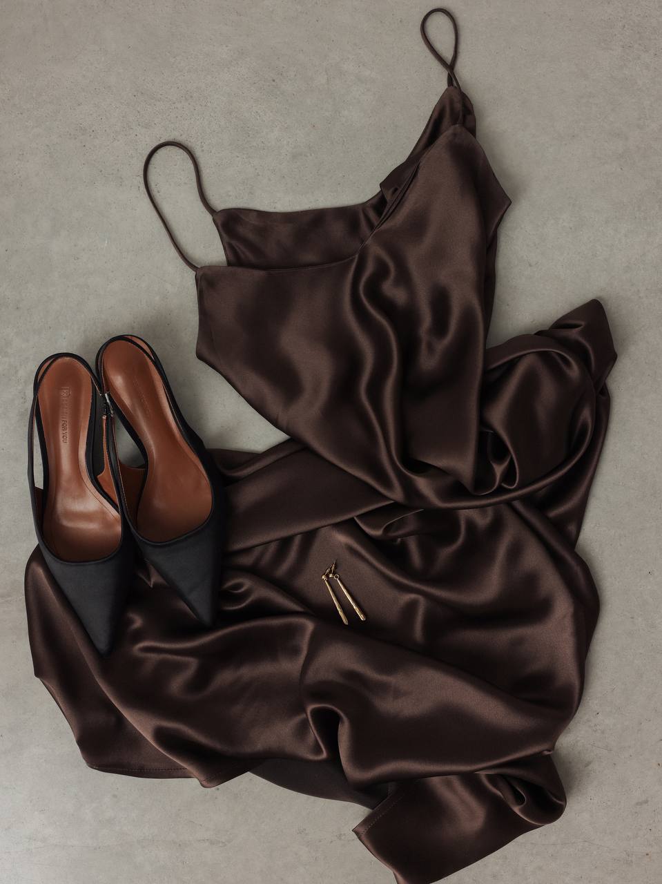 Mocha Eclipse Elbise