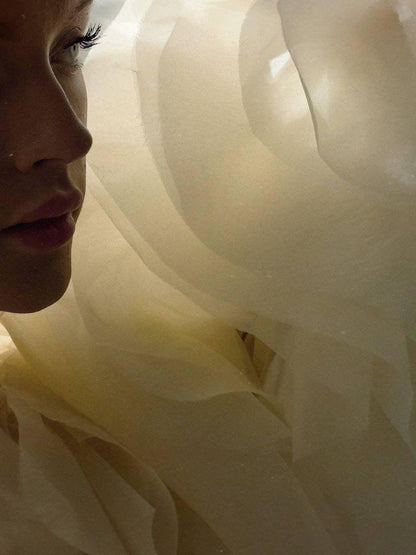 Zarif Fırfırlı Bluz