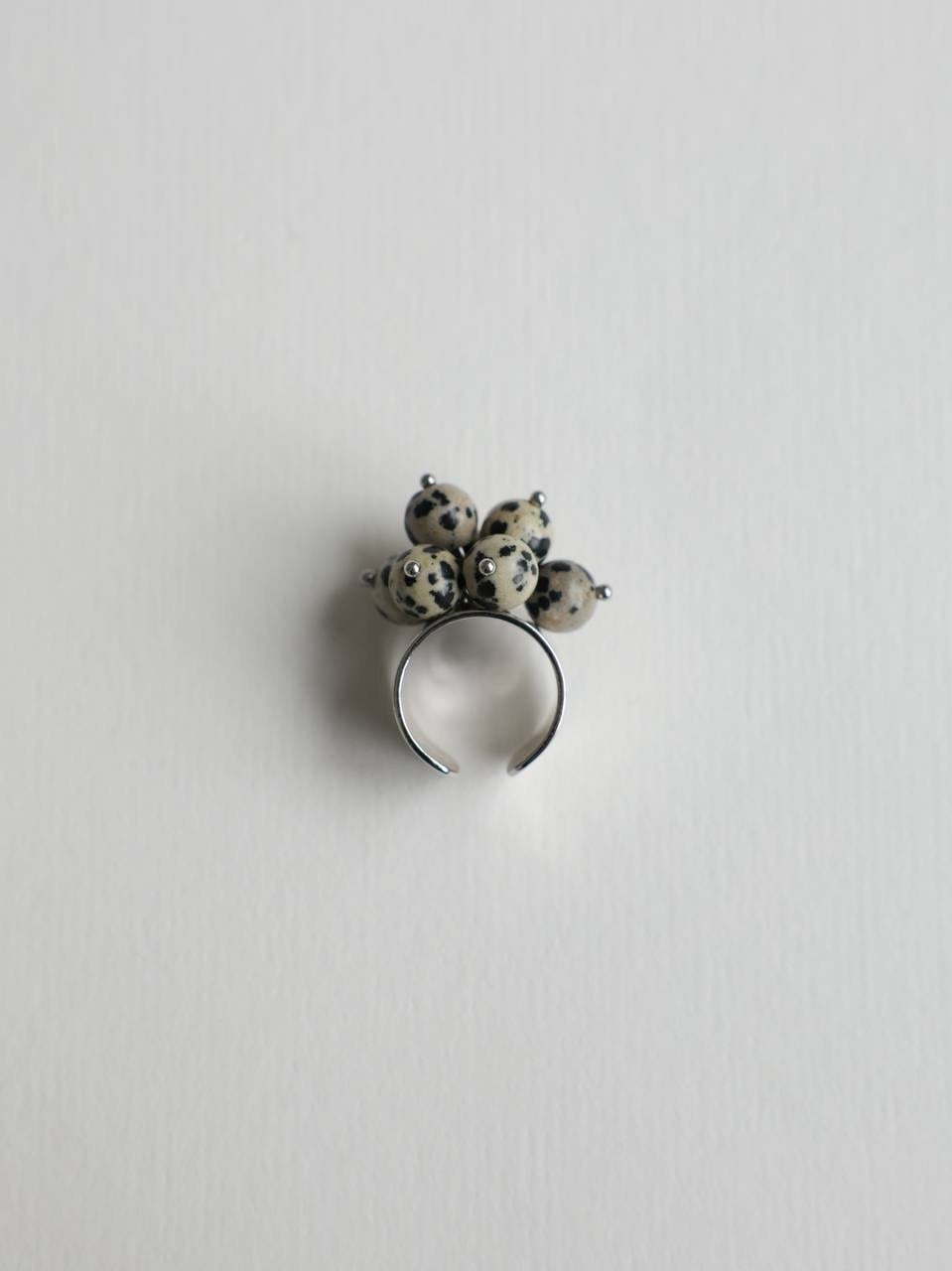 Dalmaçya Taşı Küme Yüzük