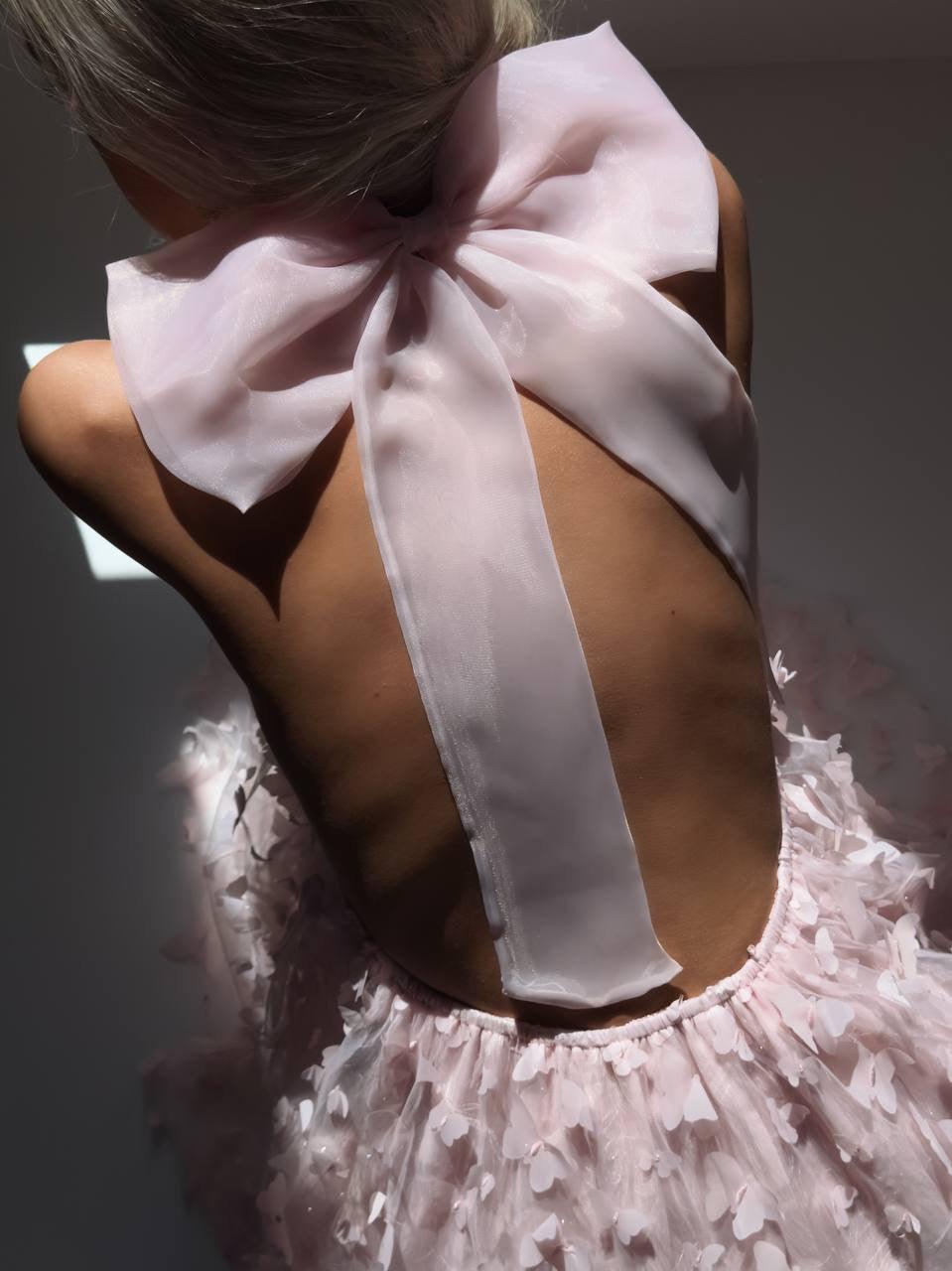 Büyüleyici Pembe Çiçekli Mini Elbise