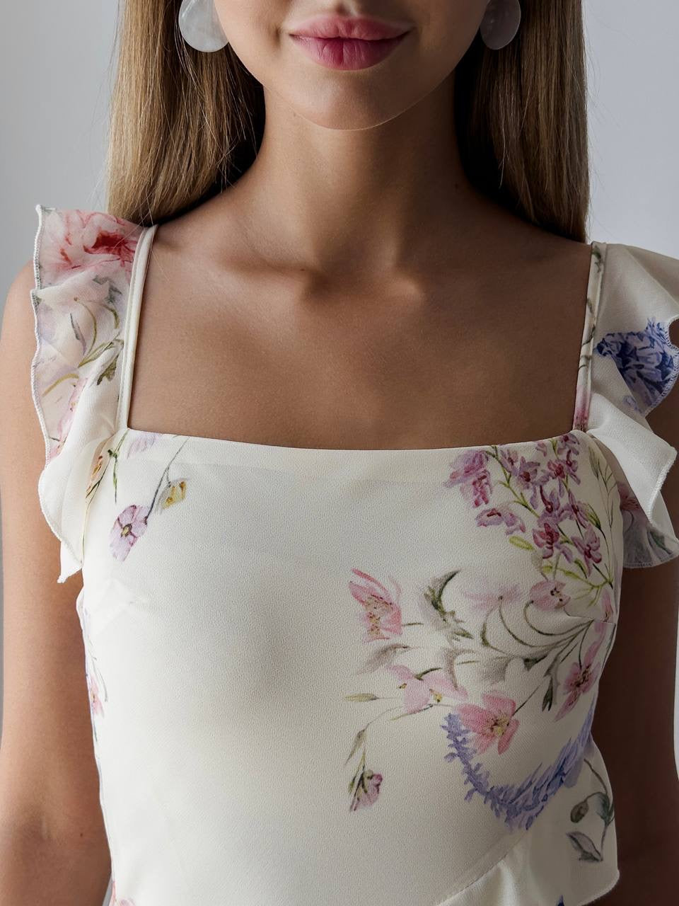 Spring Breeze Midi Elbise