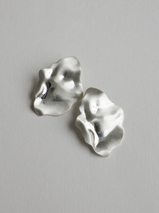 Gümüş Dalga Küpe