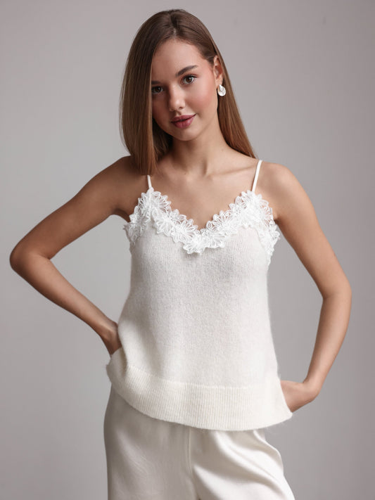 Dantel Whisper Triko Üst