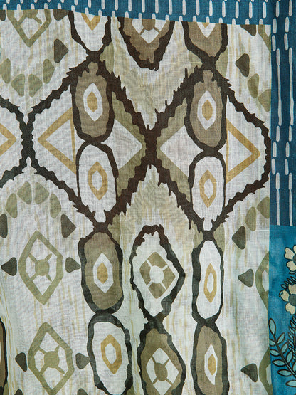 Yazlık Hafif Keten Görünümlü Güneş Koruyucu Ceket