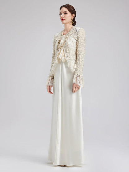 Fransız Dantel Tüvit Parçalı Ceket