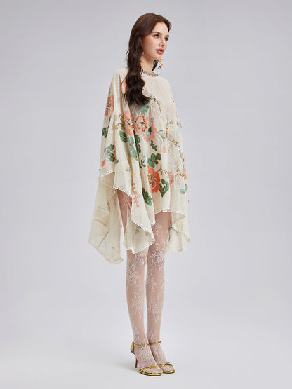 İşlemeli Nakışlı Şık Elbise