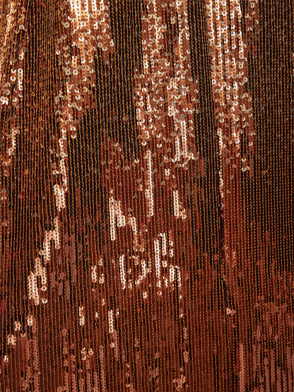 Renk Geçişli Pullu Püsküllü Trençkot (Kemer Dahil)