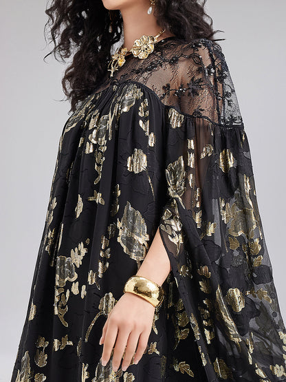 Sınırlı Üretim İpek Jakar Abiye