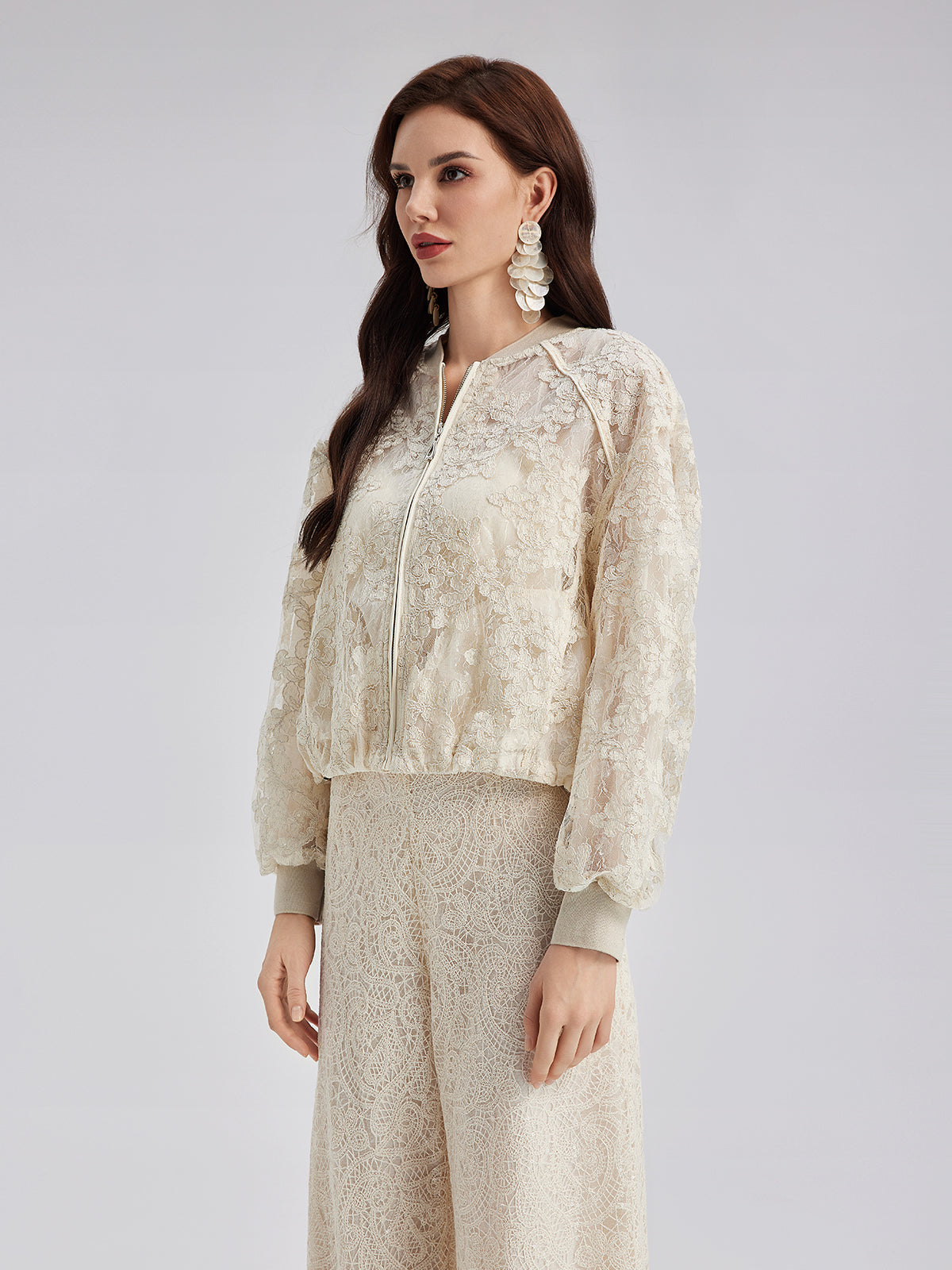 Dantelli Kolej Ceketi