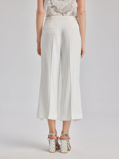 Lüks Şık Nakışlı Uzun Pantolon