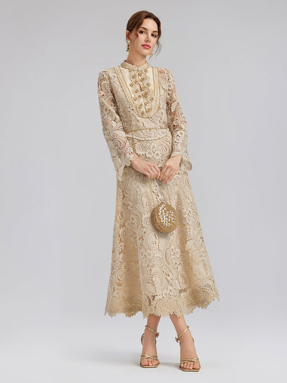 Barok Güpür Dantel Etek