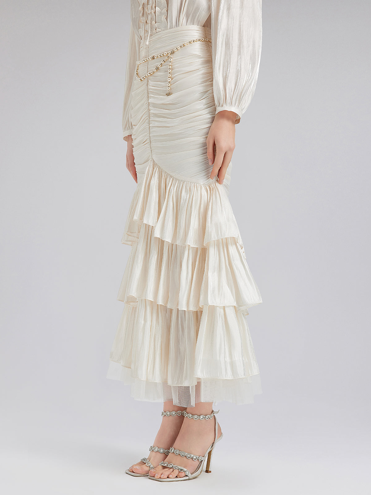 Romantik Ada Temalı Balık Etek