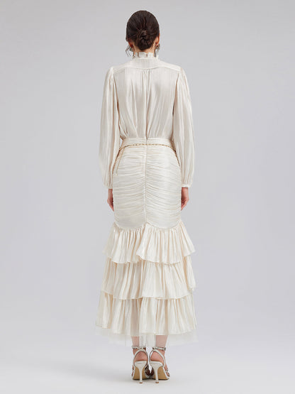 Romantik Ada Temalı Balık Etek