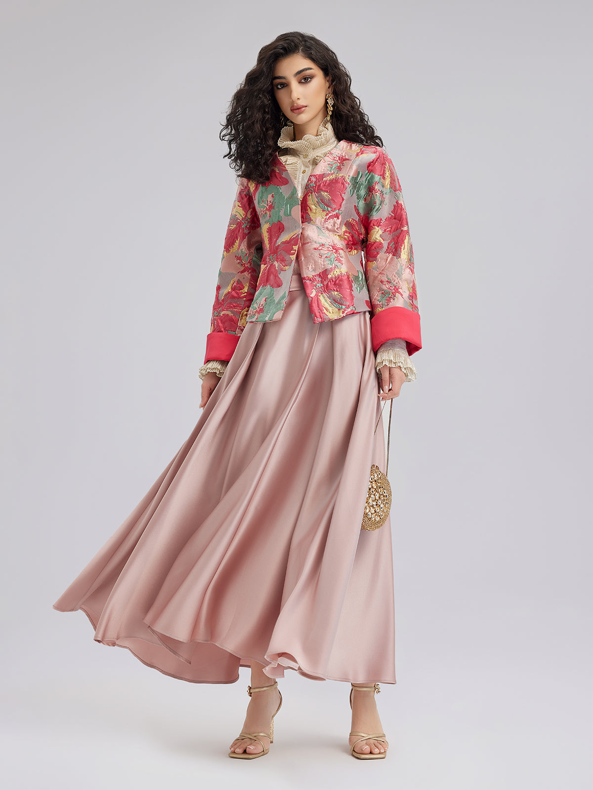 Benzersiz Yağlı Boya İlhamlı Ceket