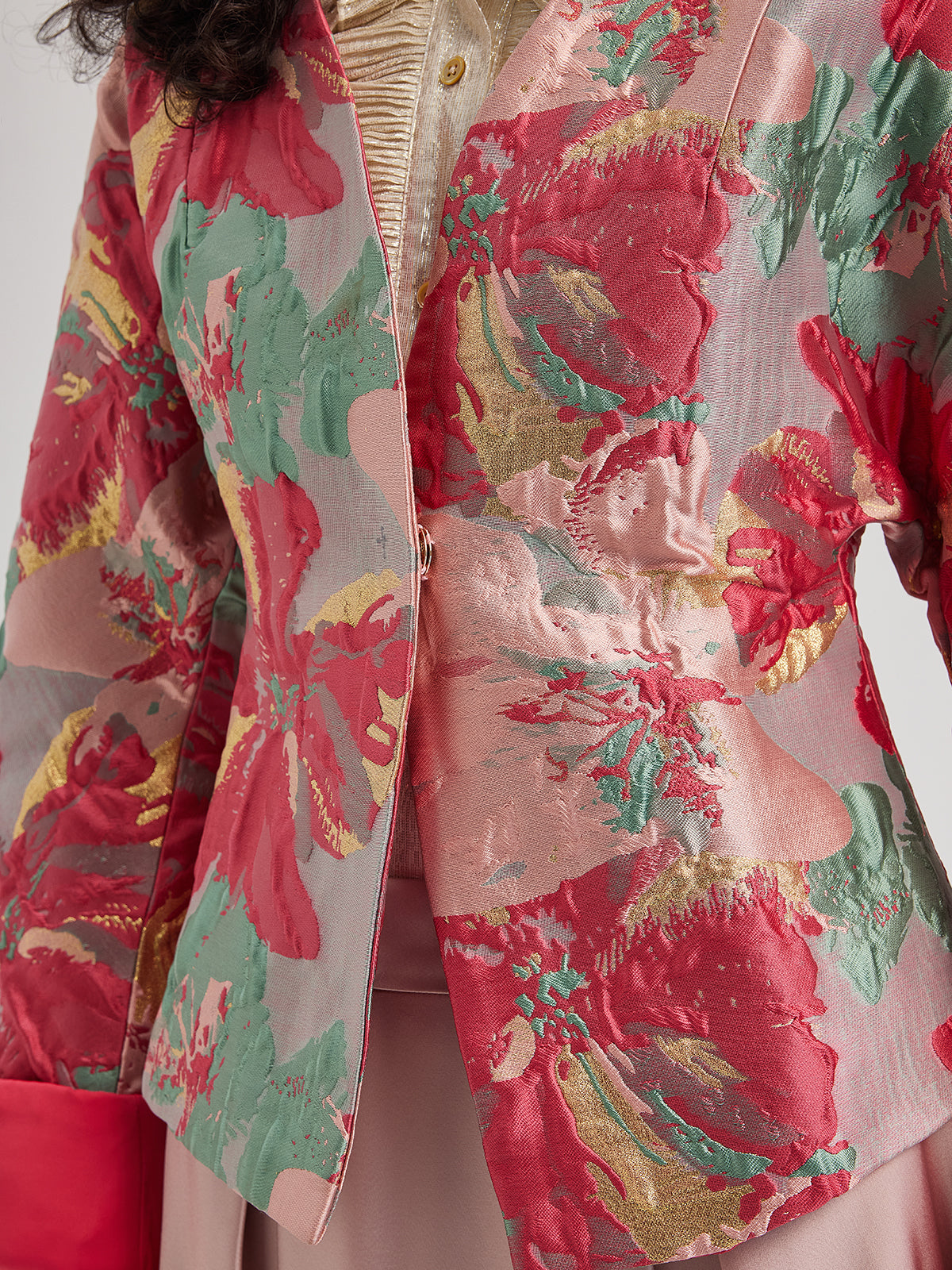 Benzersiz Yağlı Boya İlhamlı Ceket