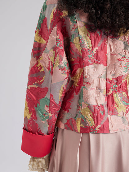 Benzersiz Yağlı Boya İlhamlı Ceket