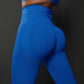 Seamless Gym Yoga Pants Leggings, High Waist Booty Sexy Push Up Gym Tights