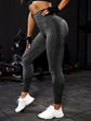 Seamless Gym Yoga Pants Leggings, High Waist Sexy Push Up Gym Tights