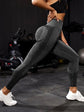 Seamless Gym Yoga Pants Leggings, High Waist Sexy Push Up Gym Tights