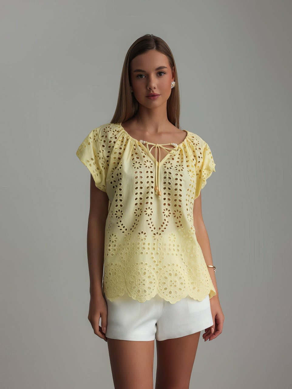 Dantel Işıltı Üst