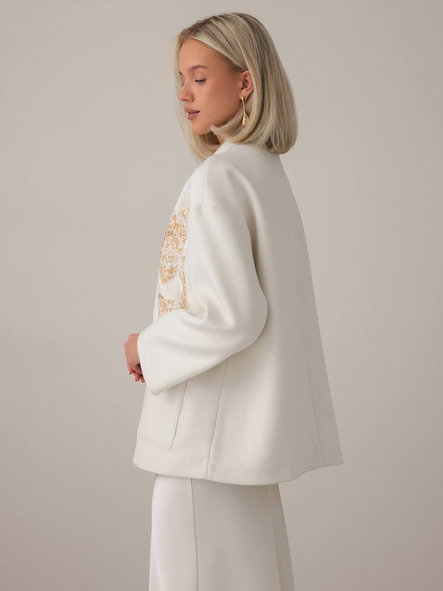 Altın Çiçek Ceket