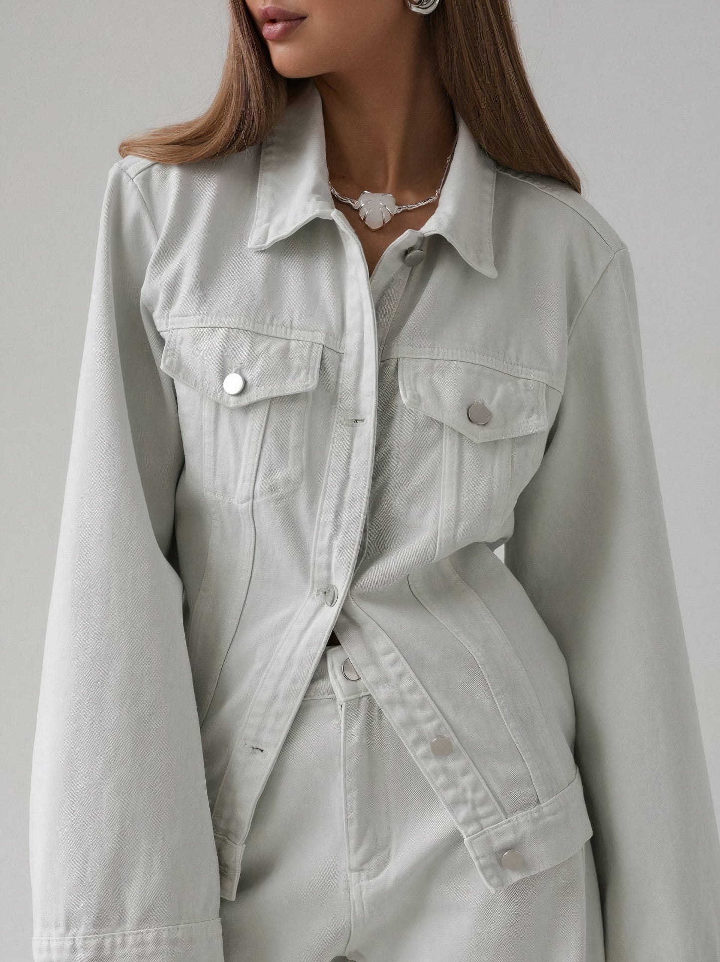 Alabaster Denim Ceket