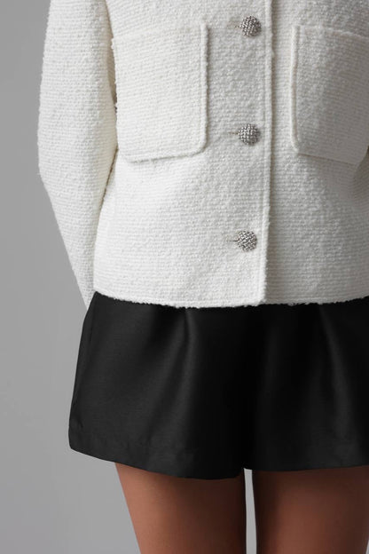 Şık Siyah Saten Şort